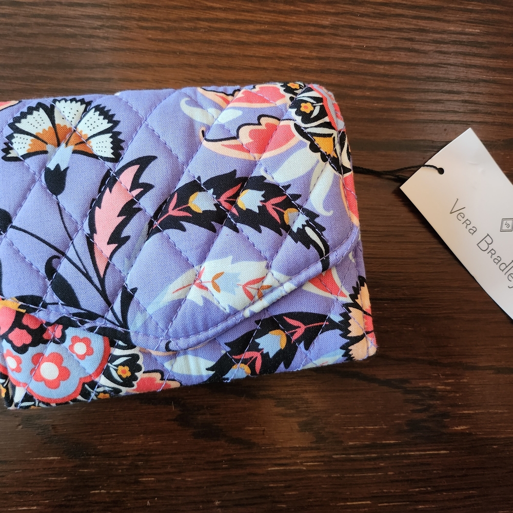 Vera Bradley Floral Quilted Wallet